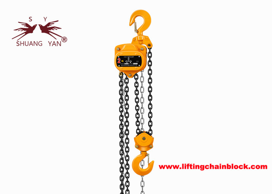 19.6kN Vital Double Ratchet Pawls Manuelle Kettenblockhebe 2000 kg mit G80 Legierungsstahl Ladekette