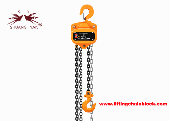 19.6kN Vital Double Ratchet Pawls Manuelle Kettenblockhebe 2000 kg mit G80 Legierungsstahl Ladekette