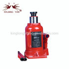 Hydraulischer Flaschen-Wagenheber, laufende tragbare rote Aluminiumfarbe Jacks